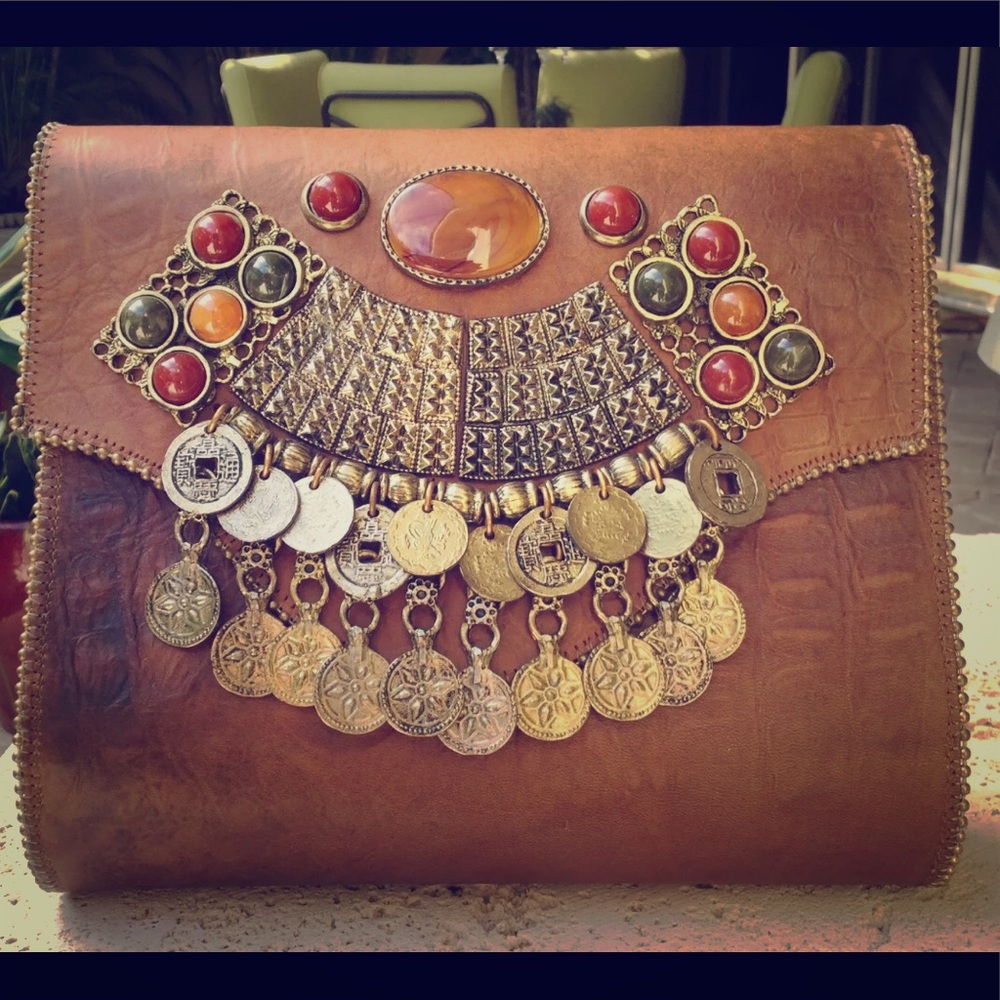 LEATHEROCK Nina Arjani Genuine Leather Bag